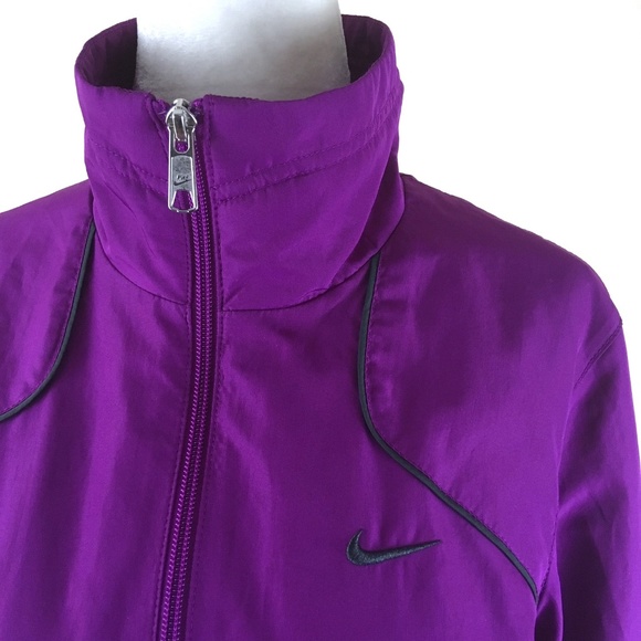 Nike Jackets & Coats Nike Womens Athletic Jacket Purple Size M